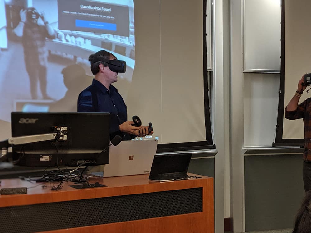 Kyle Johnsen Awarded EETI Augmented, Remote, and Virtual Experimentation Grant